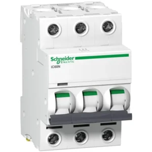 Schneider iC60 C Curve 3 Pole Miniature Circuit Breaker