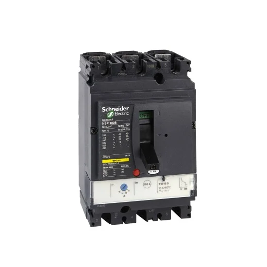 Schneider NSX100H TMD 80A 3Pole Compact Circuit Breaker