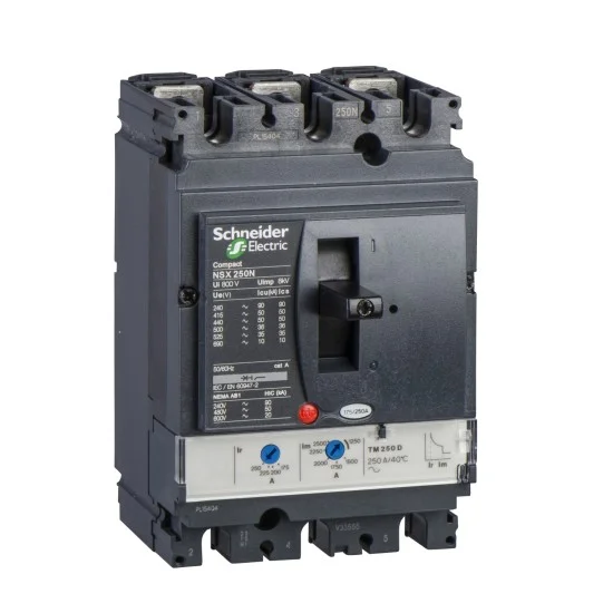 Schneider NSX250N TMD 200A 3 Pole Compact Circuit Breaker