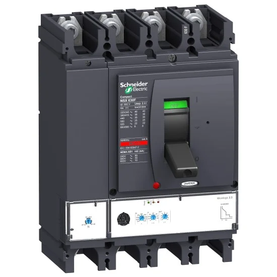 Schneider Circuit Breaker NSX400F Micrologic 2.3 630A 4Pole