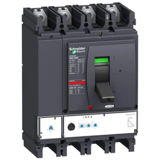 Schneider Circuit Breaker NSX400H 400A 4Pole LV432696