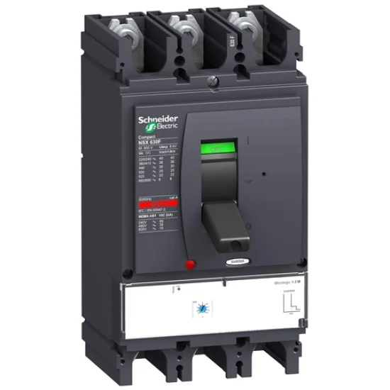 Schneider Circuit Breaker NSX630F 500A 3Pole LV432948