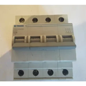 Terasaki TD3 Four Pole 6KA-10KA MCB Breaker