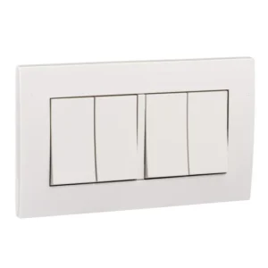 Vivace KB34/1 16AX 4 Gang 1 Way Switch