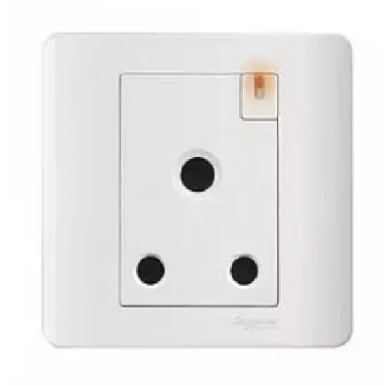 ZENcelo E8415/15 15 Amp 3 Round Pin Switch Socket