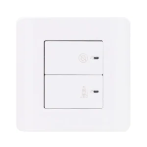 ZENcelo E8432DMS 2 Gang Full Flat Switch