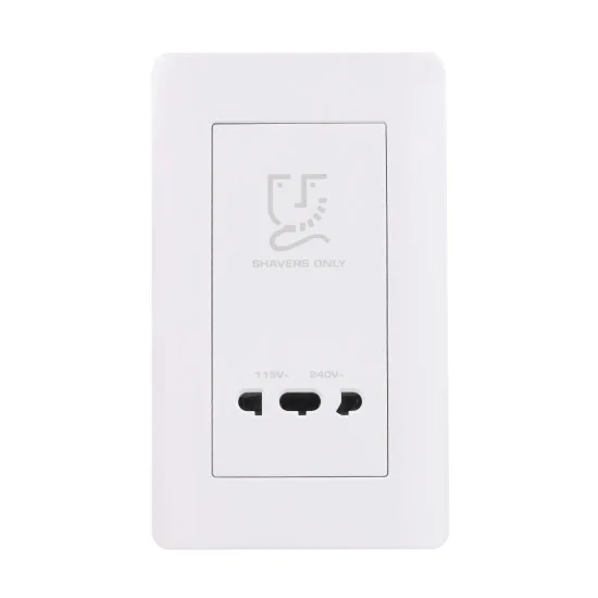 ZENcelo E84T727V Universal Shaver Socket