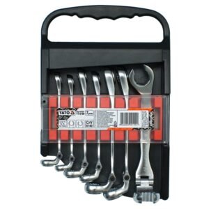 YATO FLEXIBLE FLARE NUT WRENCH SET 8-17MM 8PCS