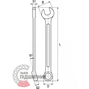 YATO COMBINATION SPANNER 24MM
