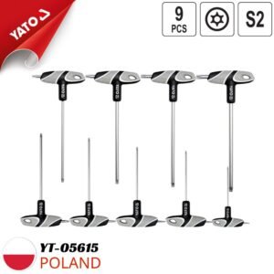 YATO T-HANDLE TORX KEY SET 9PCS