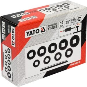 YATO TWIST SOCKET SET 3/8" 10PCS