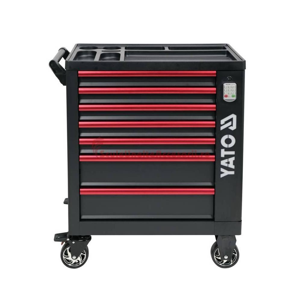 YATO ROLLER CABINET LED LOGO WITH CODED LOCK