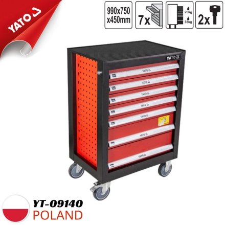 YATO ROLLER CABINET 7-DRAWERS