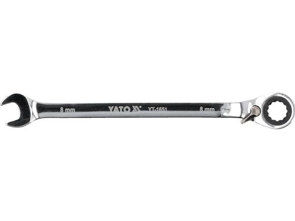YATO RATCHET COMBINATION SPANNER 8MM