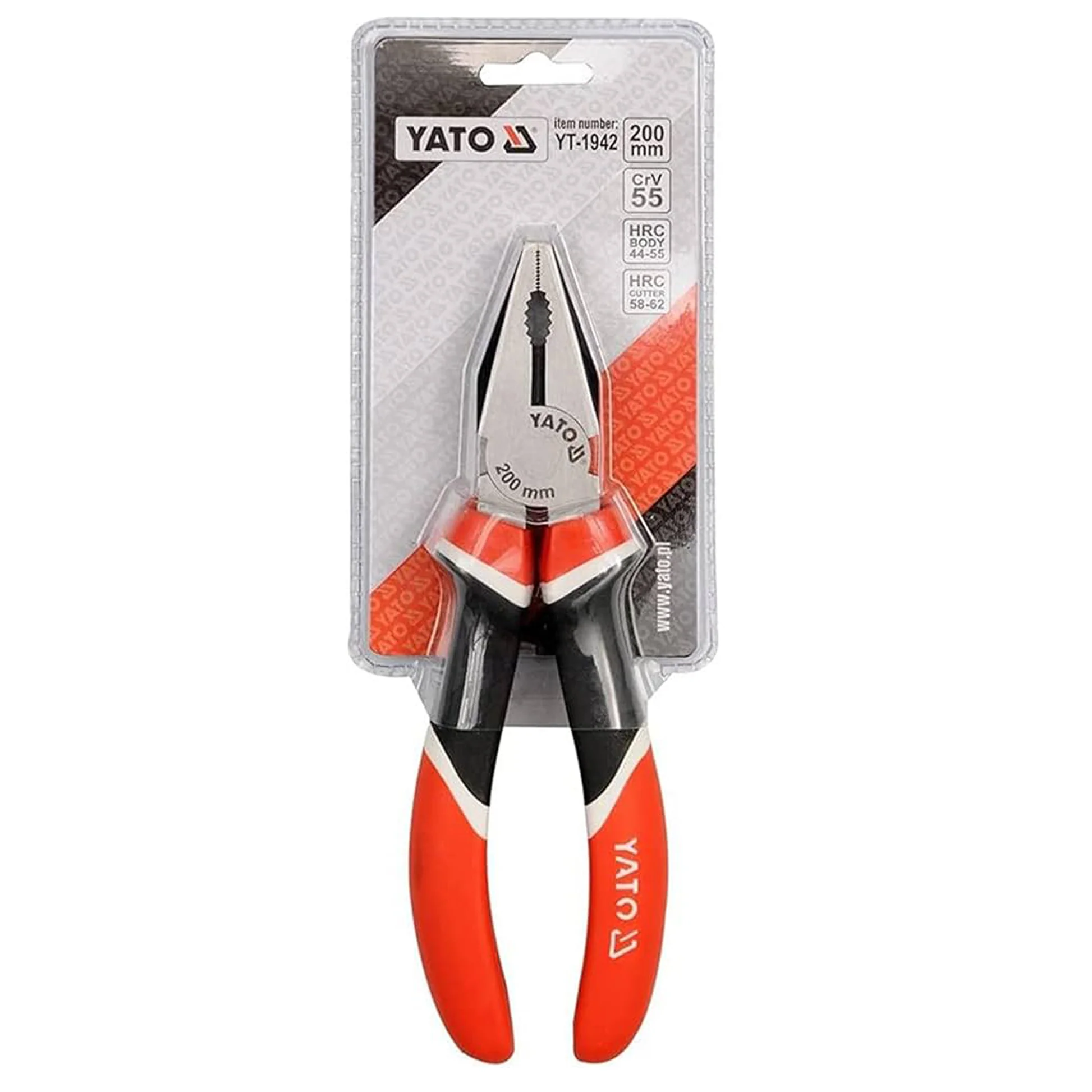 YATO COMBINATION PLIERS 8"