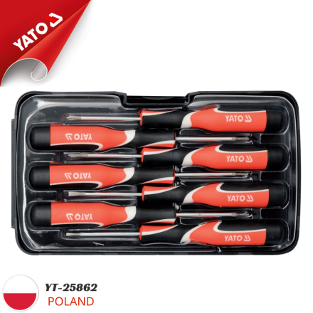 YATO PRECISION SCREWDRIVER SET 7PCS
