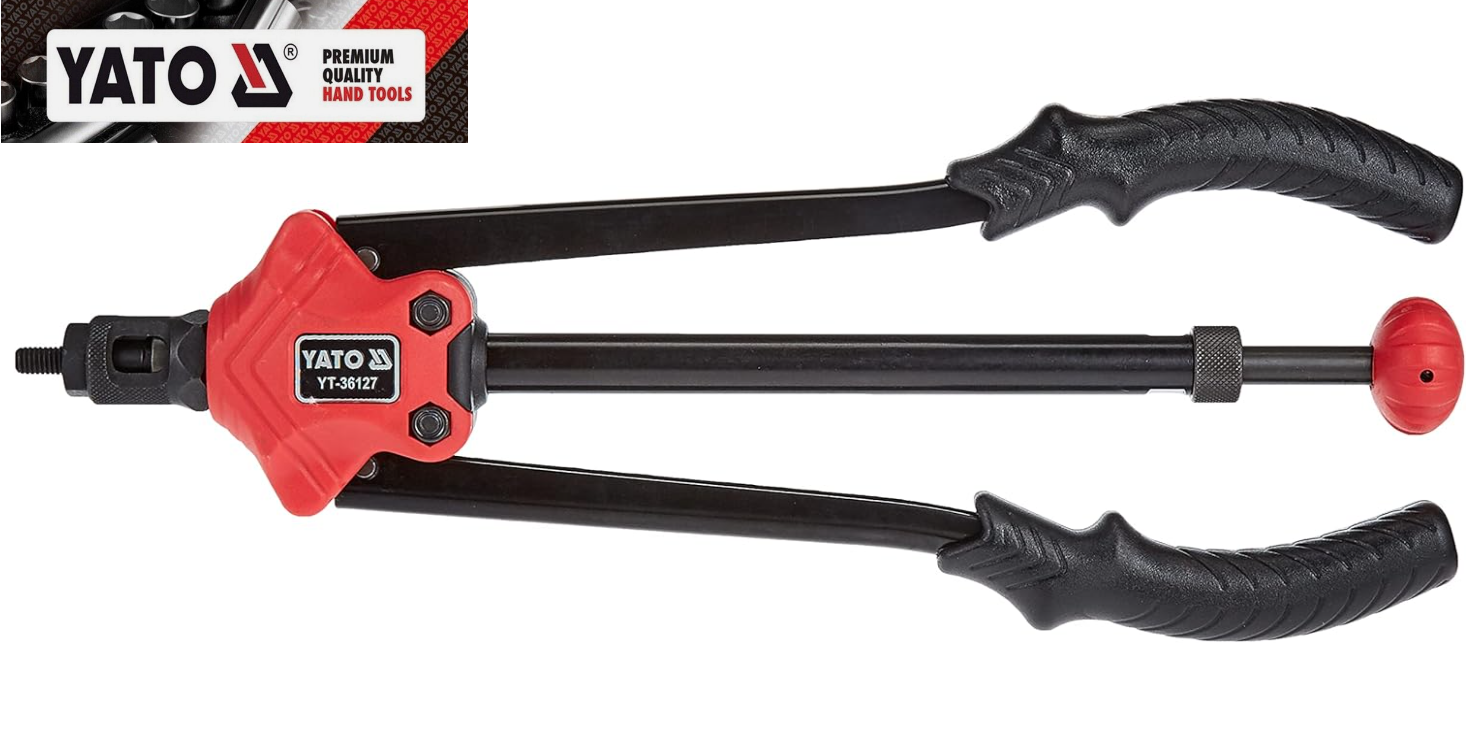 YATO HAND NUT RIVETER TOOL M5-M12 (360mm)