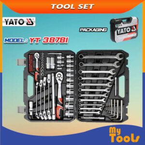 YATO SOCKET SET 1/4" & 1/2" 77PCS