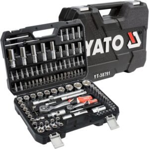 YATO SOCKET SET 1/4" & 1/2" 108PCS