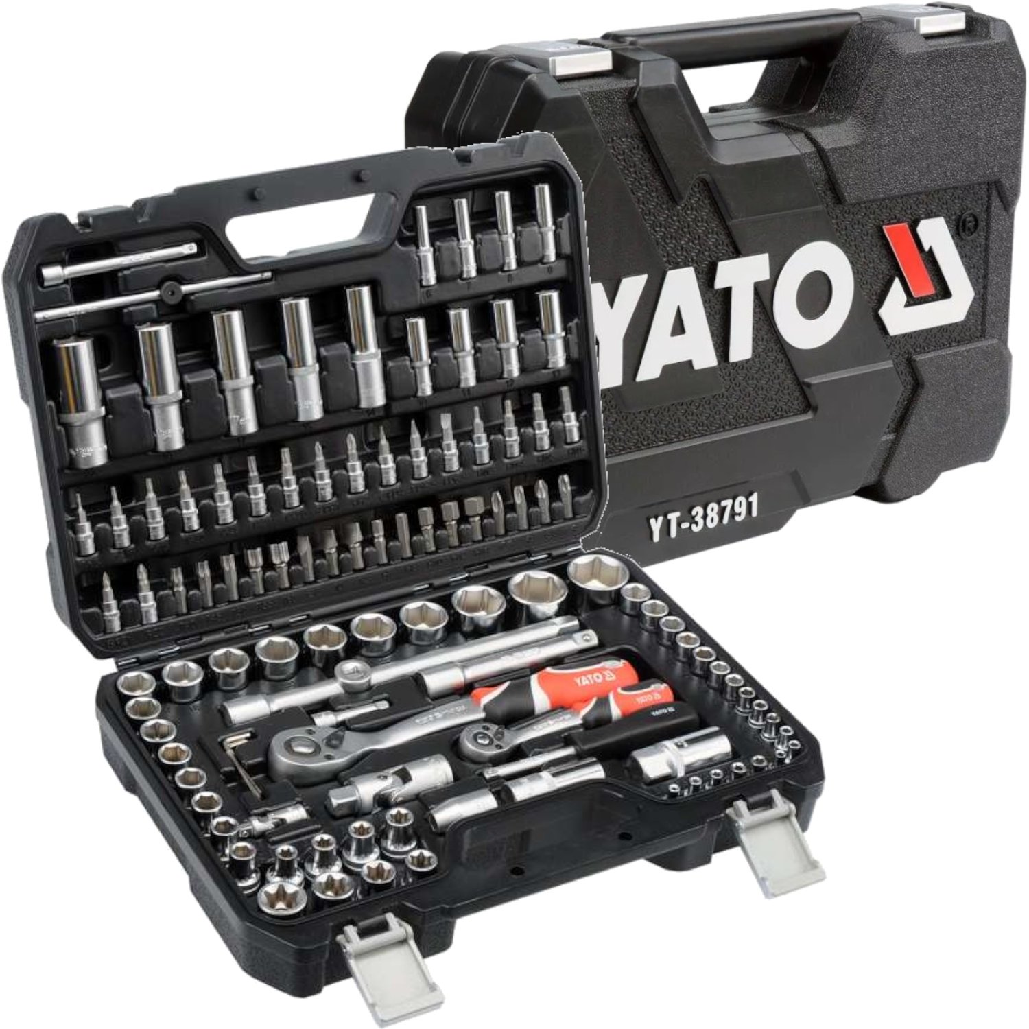 YATO SOCKET SET 1/4" & 1/2" 108PCS