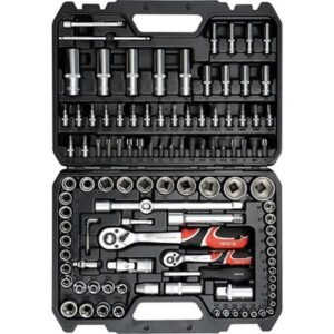 YATO SOCKET SET 1/4", 3/8" & 1/2" 216PCS