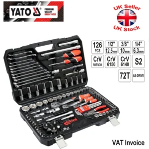 YATO SOCKET SET 126PCS