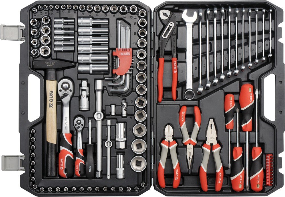 YATO SOCKET SET 1/4", 1/2" 122PCS