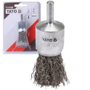 YATO CUP BRUSH 25MM INOX FOR DRILL