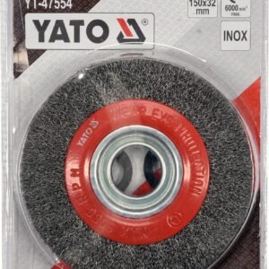 YATO WIRE BRUSH 150MM 32MM INOX