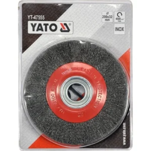YATO WIRE BRUSH 200MM 32MM INOX