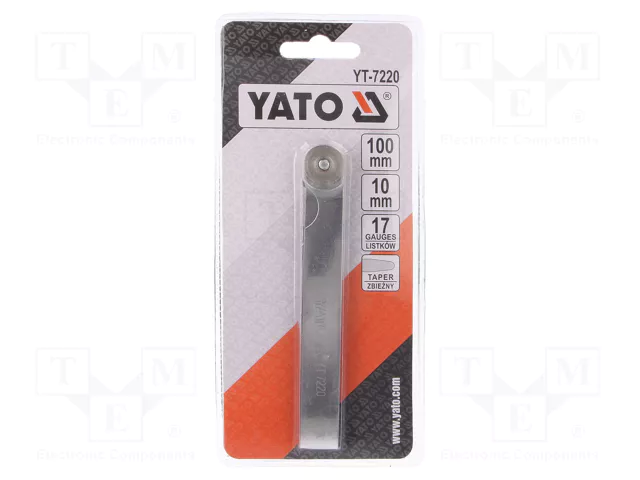 YATO FEELER GAUGE 100MM