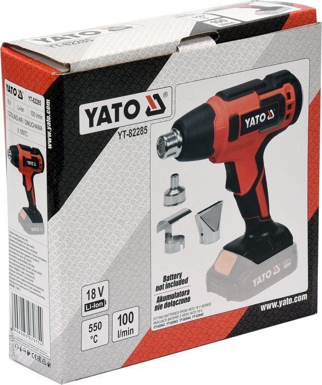 YATO CORDLESS HEAT GUN 18V