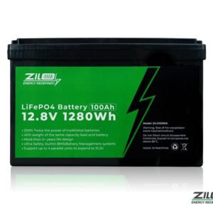 Zilo 12V Nexa Cube 12.8V 100Ah Lithium Battery