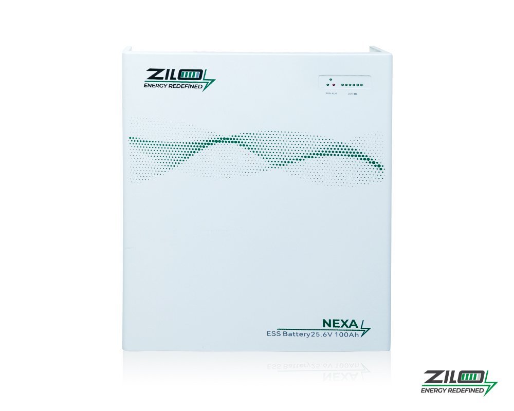 Zilo Nexa 2.5kWh 24V Lithium Battery (25.6V 100Ah)