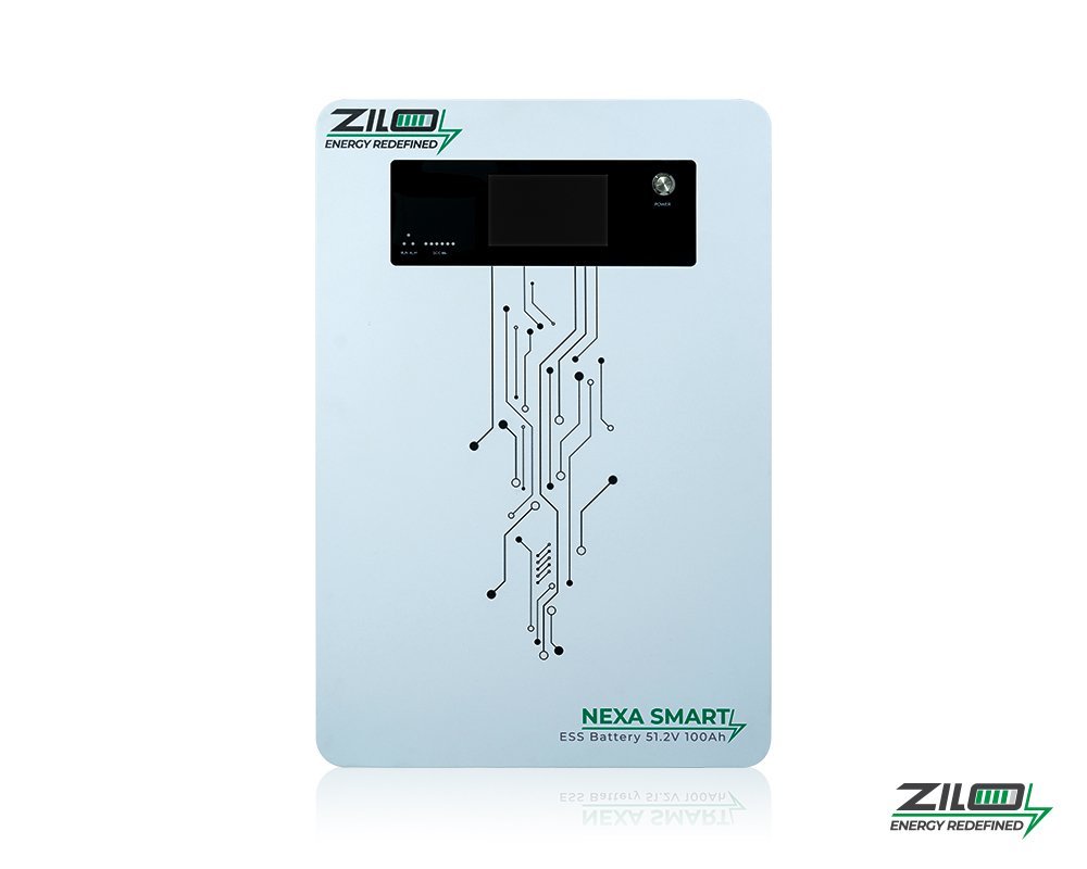 Zilo Nexa Smart 5kWh 51.2V 100Ah Lithium Battery